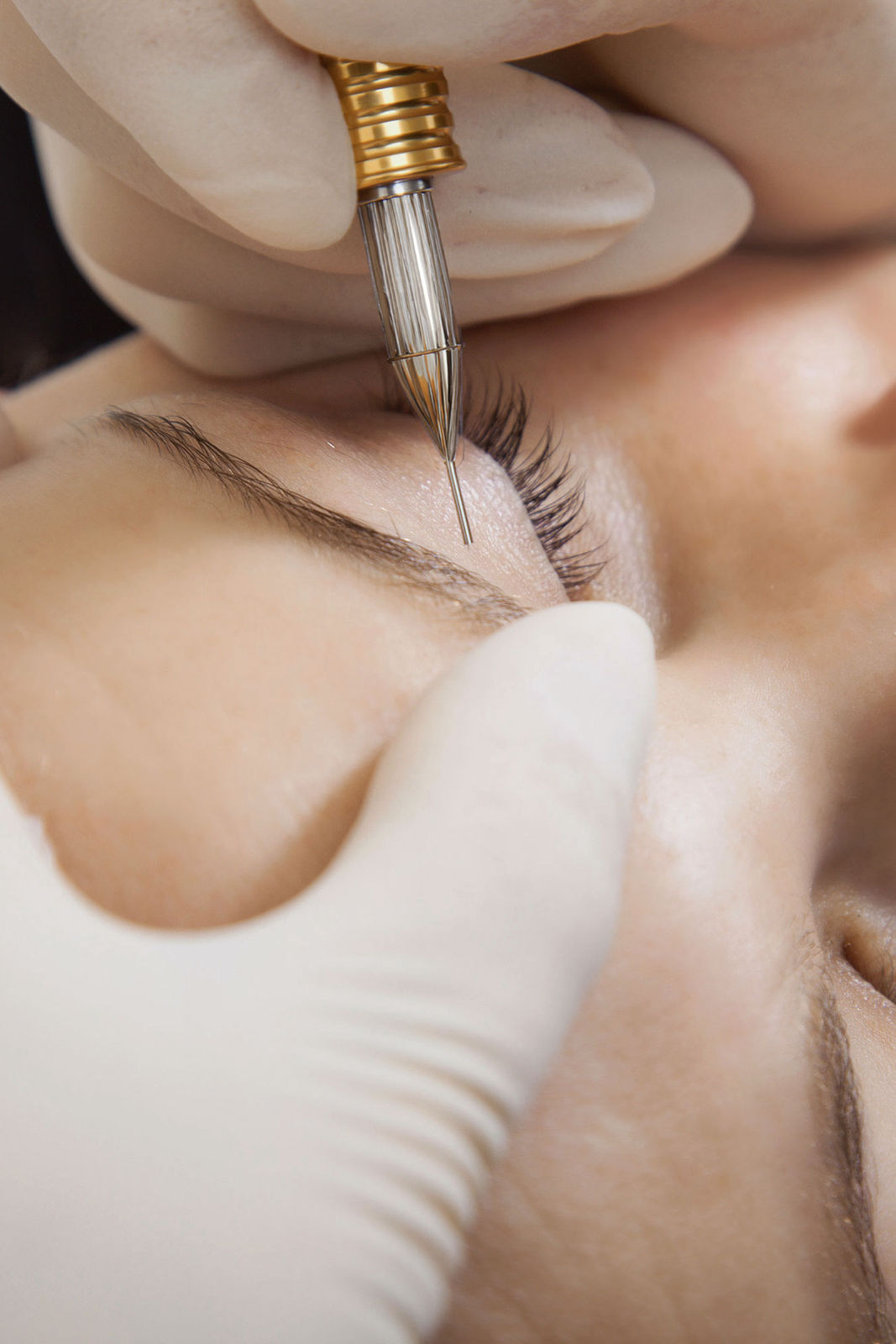Permanent Make-up Behandlung in Dresden, natürliches Ergebnis